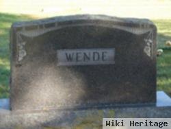 Carl L Wende