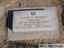 Claire O Shindle