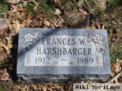 Frances W. Harshbarger