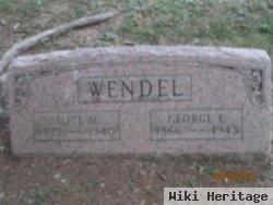 George F. Wendel