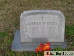 Annie F West