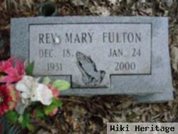 Rev Mary Fulton