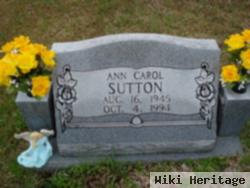 Ann Carol Sutton