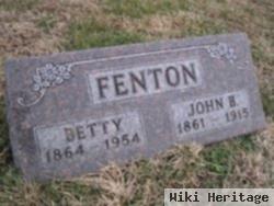 Elizabeth Frances "betty" Allison Fenton