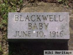 Infant Son Blackwell