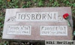 John A Osborn, Sr