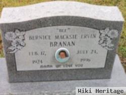 Bernice Macksie Ervin Branan