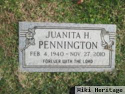 Juanita H Pennington