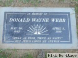 Donald Wayne Webb