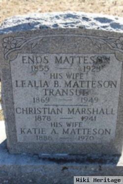 Katie A. Matteson Marshall