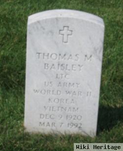 Ltc Thomas M Baisley