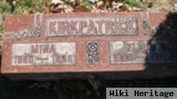 Mina Annette Lettingwell Kirkpatrick