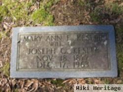 Mary Ann Elizabeth Kesler Kesler