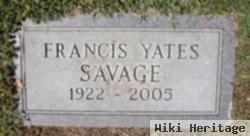 Francis Yates Savage