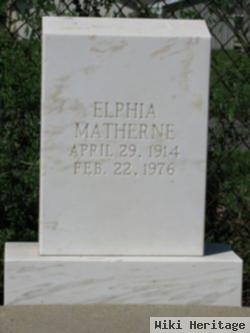 Elphia Matherne