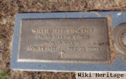 Willie Jeff Vincent