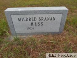 Mildred Jean Branan Hess