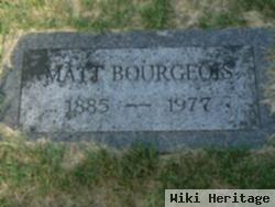 Mathias W. "matt" Bourgeois