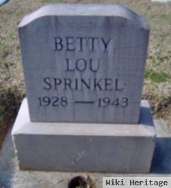 Betty Lou Sprinkel