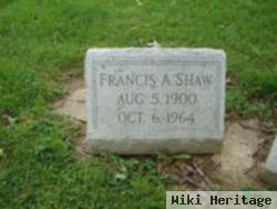 Francis A Snyder Shaw