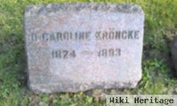 D Caroline Kroncke