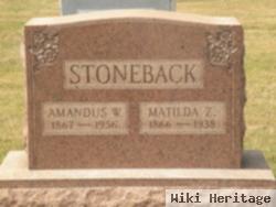 Amandus Weisel Stoneback