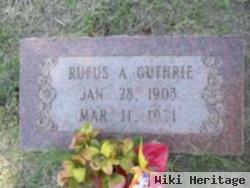 Rufus Andrew Guthrie