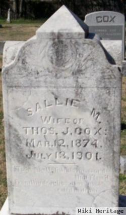 Sallie M. Burney Cox