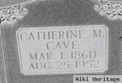 Catherine M. Cave