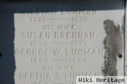 Susannah "susan" Brennan Luhman