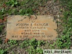 Joseph E Taylor