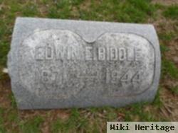 Edwin E. Biddle