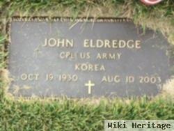 Cpl John Eldredge