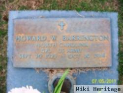 Howard W Barrington