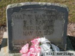 Mattie Mae Fulmer Rankin