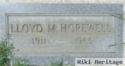 Lloyd M Hopewell