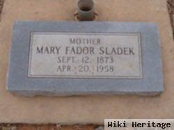 Mary Fador Sladek