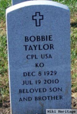 Bobbie Lee "bob" Taylor