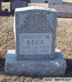 Dorothy M. Beck