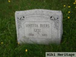 Loretta Byers Getz