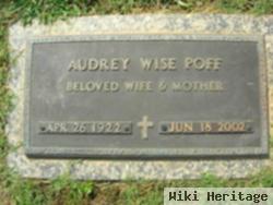 Audrey Wise Poff