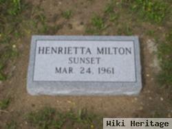 Henrietta Simmons Milton