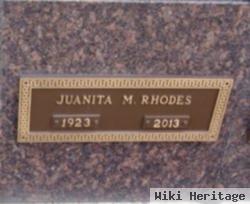 Juanita M Hough Rhodes