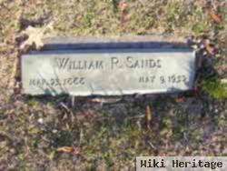 William R Sands