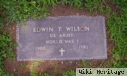 Edwin T Wilson