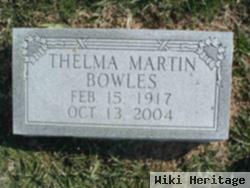 Thelma Martin Bowles