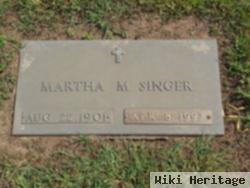 Martha M Singer