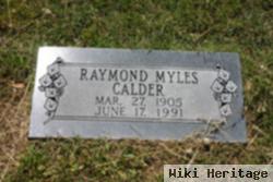 Raymond Myles Calder