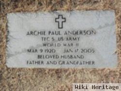 Archie Paul Anderson