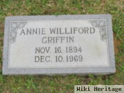 Annie Williford Griffin